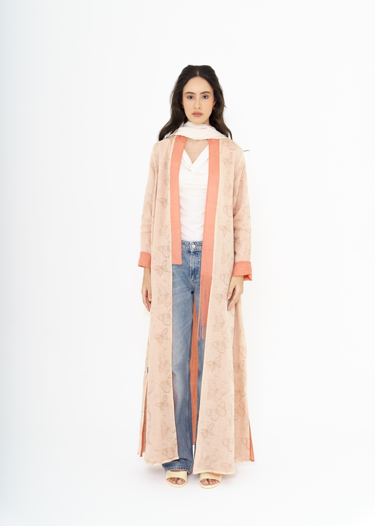 SUNSET FLUTTER REVERSIBLE KIMONO